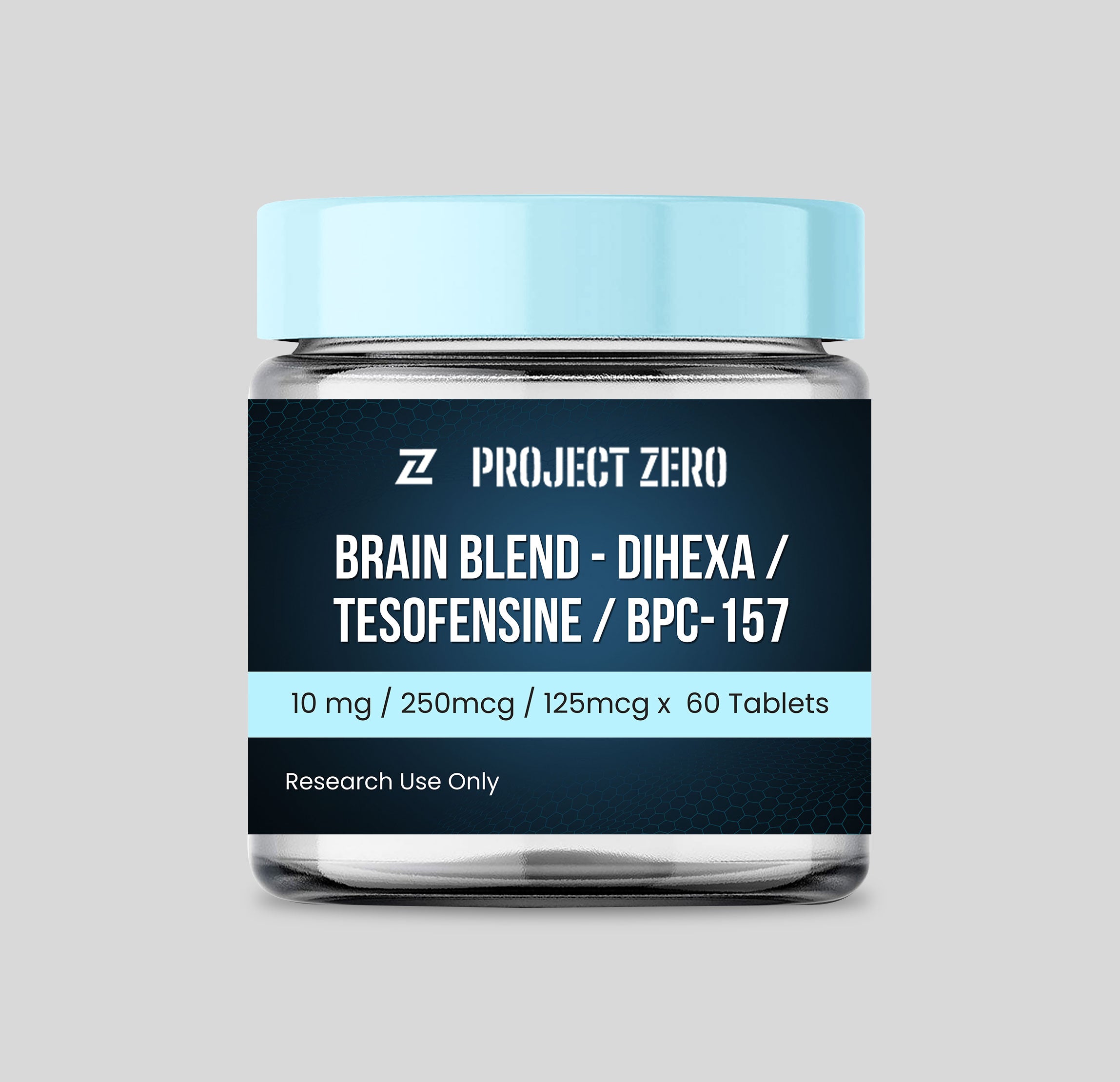 Brain Blend - Dihexa / Tesofensine / BPC-157 x 60 Tablets