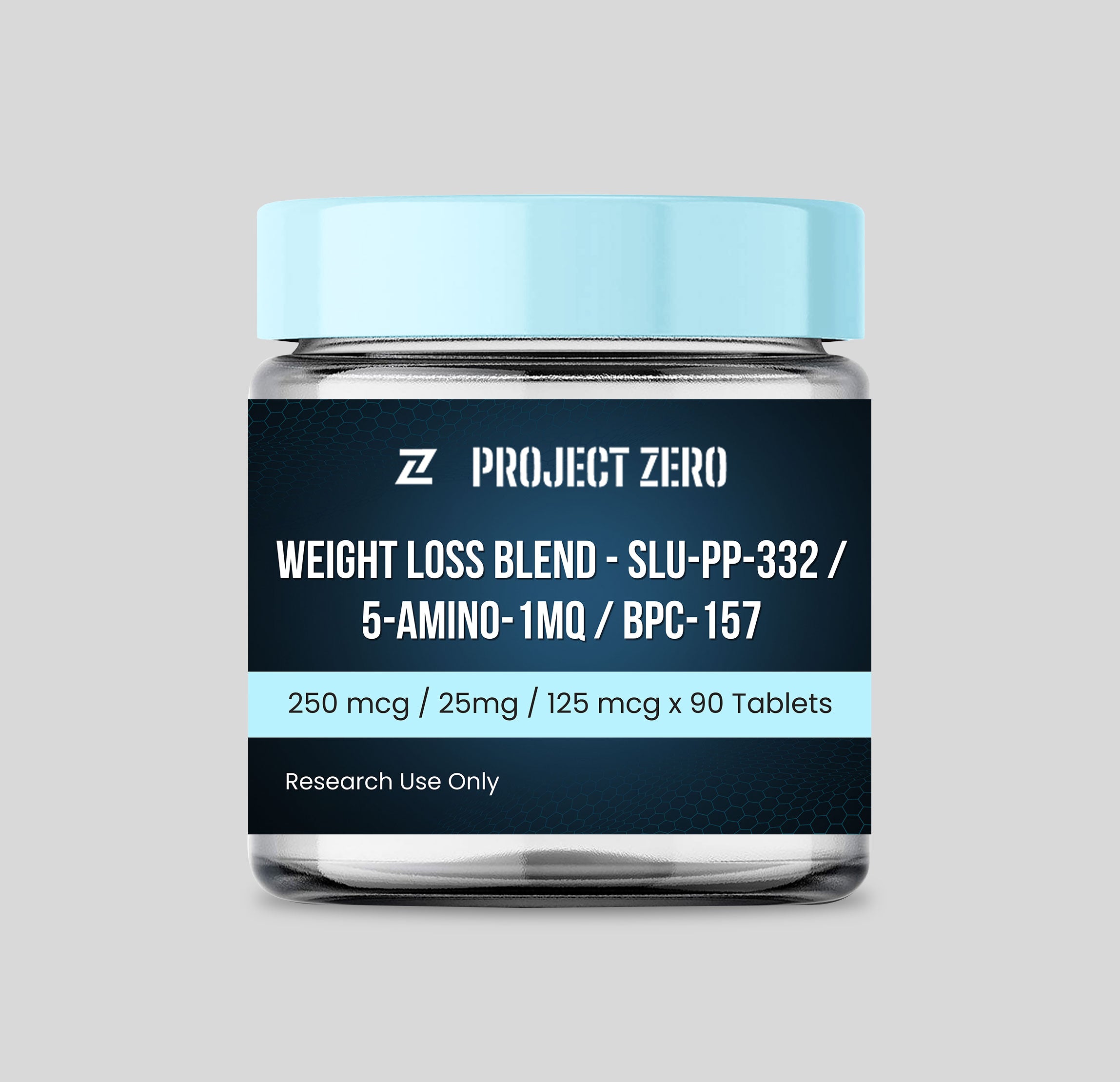 Weight Loss Blend - SLU-PP-332 (250mcg) / 5-Amino-1mq (25mg) / BPC-157 (125mcg) x 90 Tablets
