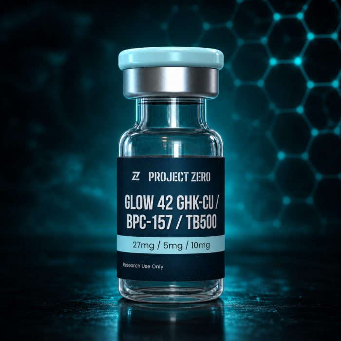 GLOW 42 GHK-CU (27mg) / BPC-157 (5mg) / TB500 (10mg)